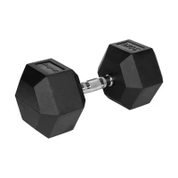 Rebel RBA-2325-30 Pogumovaná litinová činka HEX 1 x 30 kg