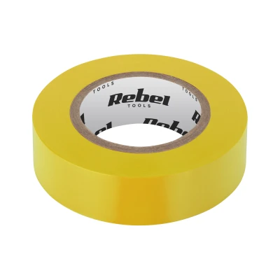 Rebel NAR0433 Izolačná samolepiaca páska z PVC 19 mm x 18 m, žltá