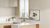 Cabletech UCH0201 Nástenný držiak na LCD televízor 23 - 43″, LPA41-221, čierny