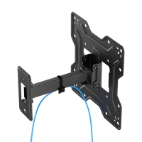 Cabletech UCH0201 Nástenný držiak na LCD televízor 23 - 43″, LPA41-221, čierny