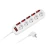 Rebel URZ3631 Prodlužovací kabel, 5 zásuvek, 6 vypínačů, 16 A, 1,5 m
