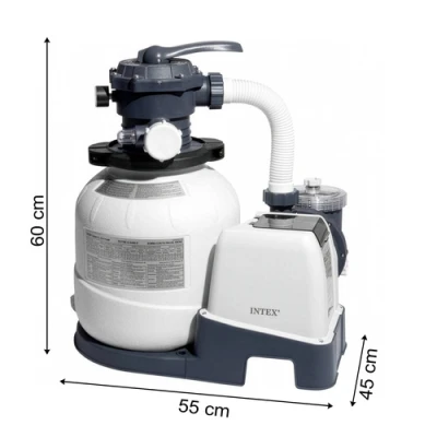 INTEX 26656 Písková filtrace Krystal Clear 7900 l/h