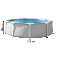 INTEX 26700ND Bazén s rámem Prism Frame 305 x 76 cm