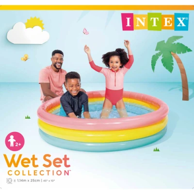 INTEX 57412NP Nafukovací dětský bazén 114 x 25 cm
