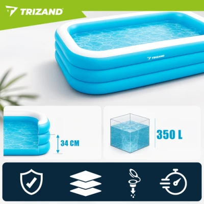 Trizand 27797 Nafukovací bazén 185 × 130 × 50 cm