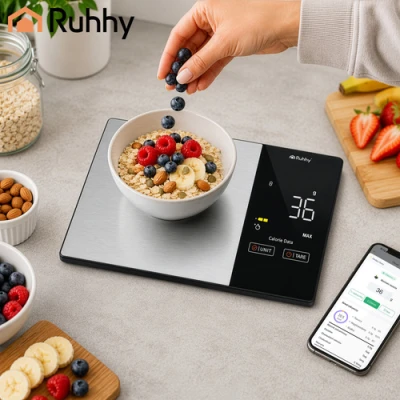 Ruhhy 24632 Kuchyňská váha s Bluetooth 5 kg