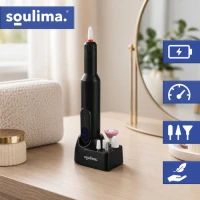 Soulima 27229 Bruska na nehty s nástavci