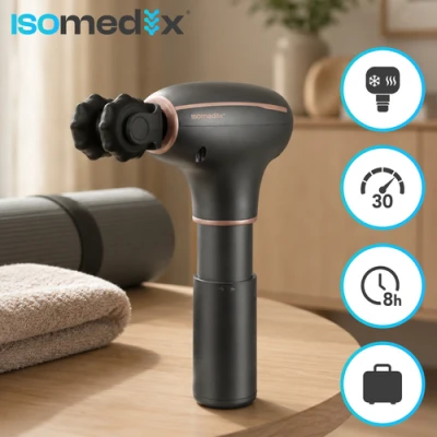 Isomedix 27308 Masážna pištoľ s nástavcami