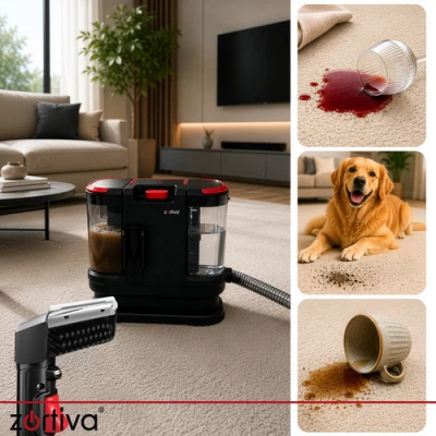 Zortiva 24967 Přenosný tepovač VacTrim, 800 W