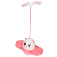 KIK KX2631 Skákadlo pro děti Pogo Jumper, bílo-růžové