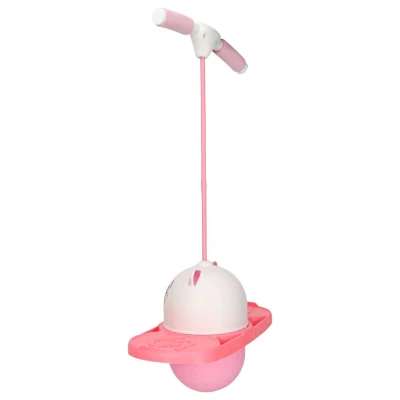 KIK KX2631 Skákadlo pro děti Pogo Jumper, bílo-růžové