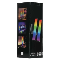 KIK KX2644 Herné stolné lampy s RGB LED a diaľkovým ovládaním, 2 ks