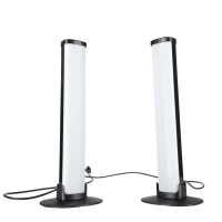 KIK KX2644 Herné stolné lampy s RGB LED a diaľkovým ovládaním, 2 ks