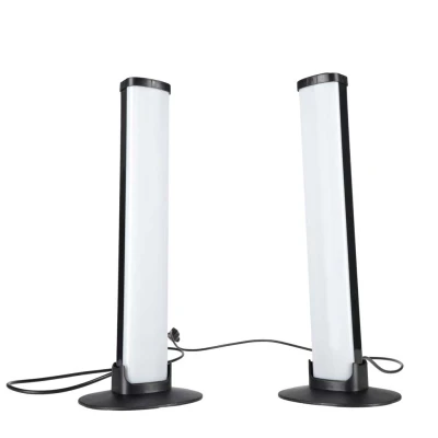 KIK KX2644 Herné stolné lampy s RGB LED a diaľkovým ovládaním, 2 ks
