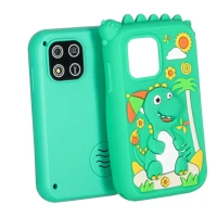 KIK KX2715 Detský smartfón s fotoaparátom, hrami a MP3, 8 GB, dinosaurus, zelený