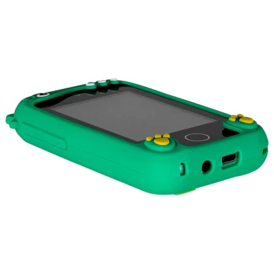 KIK KX2715 Detský smartfón s fotoaparátom, hrami a MP3, 8 GB, dinosaurus, zelený