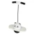 KIK KX2631 Skákadlo pro děti Pogo Jumper, černo-bílé