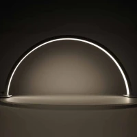 KIK KX2643 Kosmetická LED bezstínová stolní lampa na manikúru - oblouk, bílá