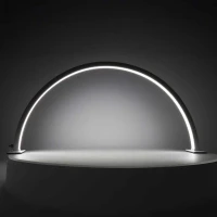 KIK KX2643 Kosmetická LED bezstínová stolní lampa na manikúru - oblouk, bílá