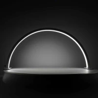 KIK KX2643 Kosmetická LED bezstínová stolní lampa na manikúru - oblouk, bílá