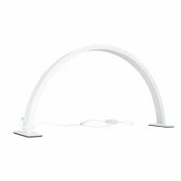 KIK KX2643 Kosmetická LED bezstínová stolní lampa na manikúru - oblouk, bílá