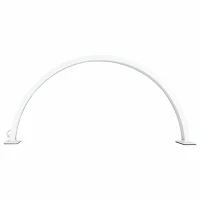 KIK KX2643 Kosmetická LED bezstínová stolní lampa na manikúru - oblouk, bílá