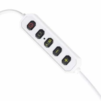 KIK KX2643 Kosmetická LED bezstínová stolní lampa na manikúru - oblouk, bílá
