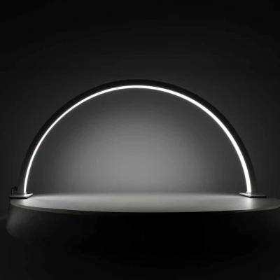 KIK KX2643 Kosmetická LED bezstínová stolní lampa na manikúru - oblouk, bílá