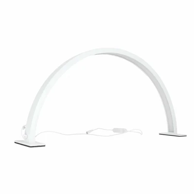 KIK KX2643 Kosmetická LED bezstínová stolní lampa na manikúru - oblouk, bílá