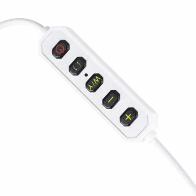 KIK KX2643 Kosmetická LED bezstínová stolní lampa na manikúru - oblouk, bílá