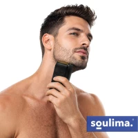 Soulima 27677 Holicí strojek na vousy s LED displejem