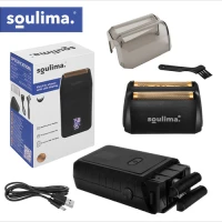 Soulima 27677 Holicí strojek na vousy s LED displejem