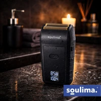 Soulima 27677 Holicí strojek na vousy s LED displejem