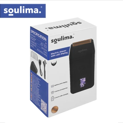 Soulima 27677 Holicí strojek na vousy s LED displejem