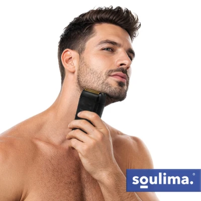 Soulima 27677 Holicí strojek na vousy s LED displejem