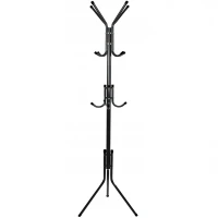 Ruhhy 26362 Stojanový věšák 175 x 42 cm černý