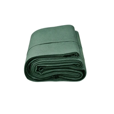 RealG RC-K-2100 Ochranná netkaná textilie na stohy slámy/sena 9,8×12,5 m 120 g/m², zelená