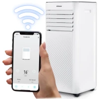 Berdsen BD-582 Prenosná klimatizácia s okenným tesnením, 2600 W, Wi-Fi, 3 v 1, biela