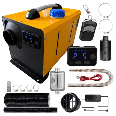 RealG RC-K-2481 Naftový ohrievač s príslušenstvom 8 kW 12/24 V, Bluetooth, diaľkové ovládanie