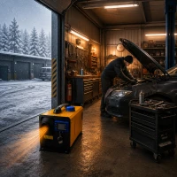 RealG RC-K-2569 Naftový ohrievač 8 kW 12/24 V, Bluetooth, diaľkové ovládanie, LCD displej