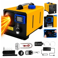 RealG RC-K-2569 Naftový ohrievač 8 kW 12/24 V, Bluetooth, diaľkové ovládanie, LCD displej