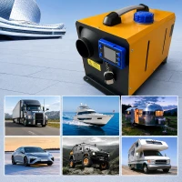 RealG RC-K-2569 Naftový ohrievač 8 kW 12/24 V, Bluetooth, diaľkové ovládanie, LCD displej