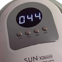 KIK KX2667 Lampa na nehty Sun X26 UV/LED 81 LED, 380 W, bílá