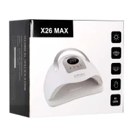 KIK KX2667 Lampa na nehty Sun X26 UV/LED 81 LED, 380 W, bílá