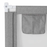 KIK KX2821 Ochranná zábrana na posteľ 140 cm, sivá
