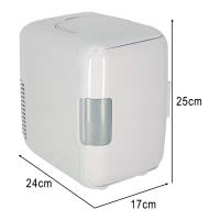 KIK KX3057 Přenosná mini lednička, chlazení/ohřev 2 v 1, 3,4 l, bílá