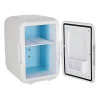 KIK KX3057 Přenosná mini lednička, chlazení/ohřev 2 v 1, 3,4 l, bílá
