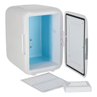 KIK KX3057 Přenosná mini lednička, chlazení/ohřev 2 v 1, 3,4 l, bílá