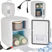 KIK KX3057 Přenosná mini lednička, chlazení/ohřev 2 v 1, 3,4 l, bílá