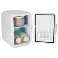 KIK KX3057 Přenosná mini lednička, chlazení/ohřev 2 v 1, 3,4 l, bílá